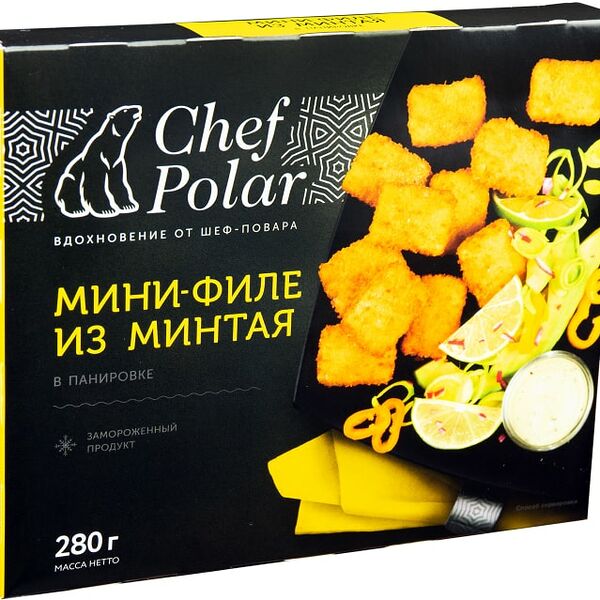 Мини-филе из минтая Chef Polar в панировке 280 г