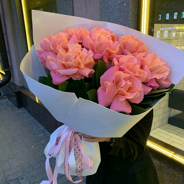 Букет из 9 голландских роз