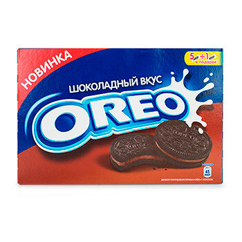 Печенье  Oreo шоколадное с шоколадной начинкой