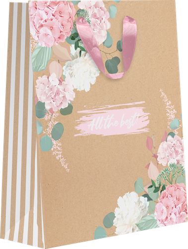 

Пакет подарочный Spring Крафт, 32х26.5х12.5 см в ассортименте 1 шт.