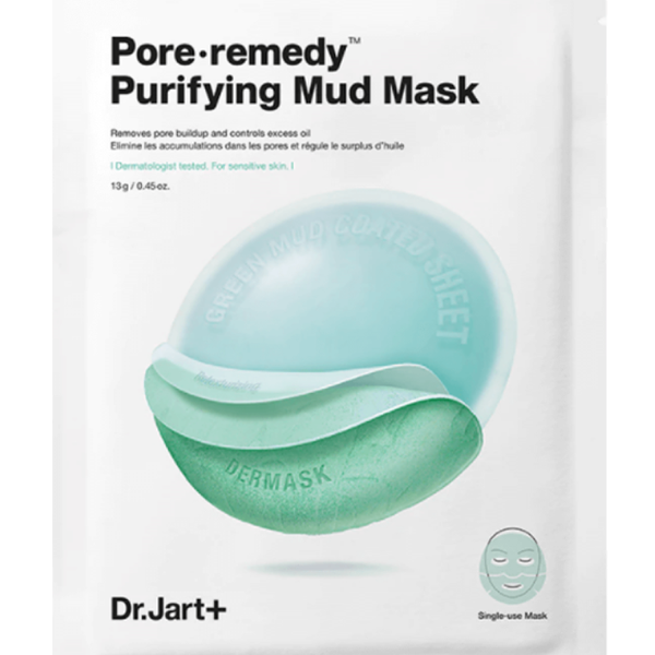 Обновляющая маска для лица Dr.Jart+ Pore Remedy с зеленой глиной, 13 г