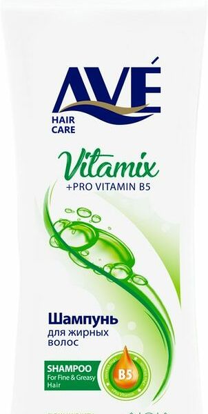 Шампунь AVE Витамикс для жирных волос с Провитамином В5 400мл