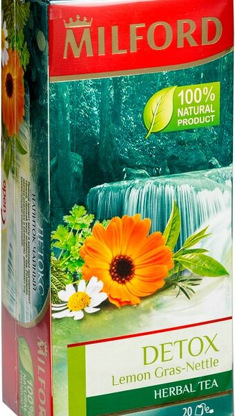 Чай травяной Milford Detox Lemon Gras-Nettle 20*2г