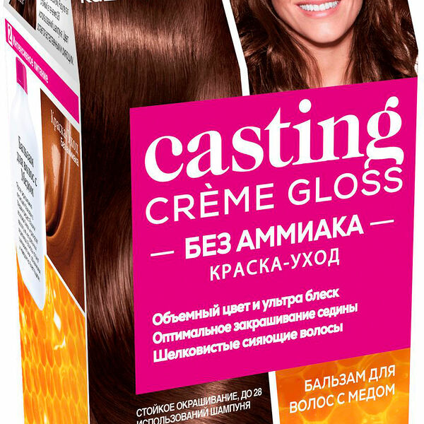 Краска для волос Casting тон 400 Каштан