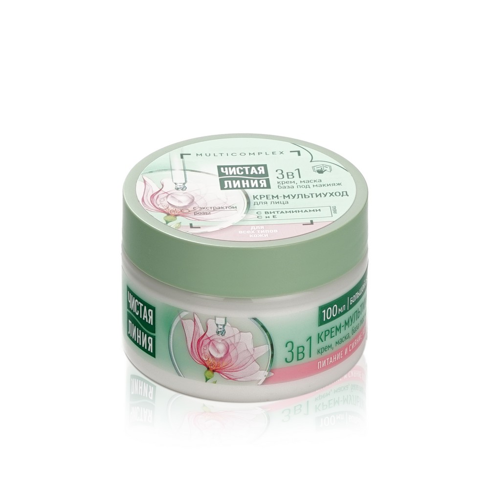 

Крем для лица Чистая Линия Основной уход Multicomplex 100 мл
