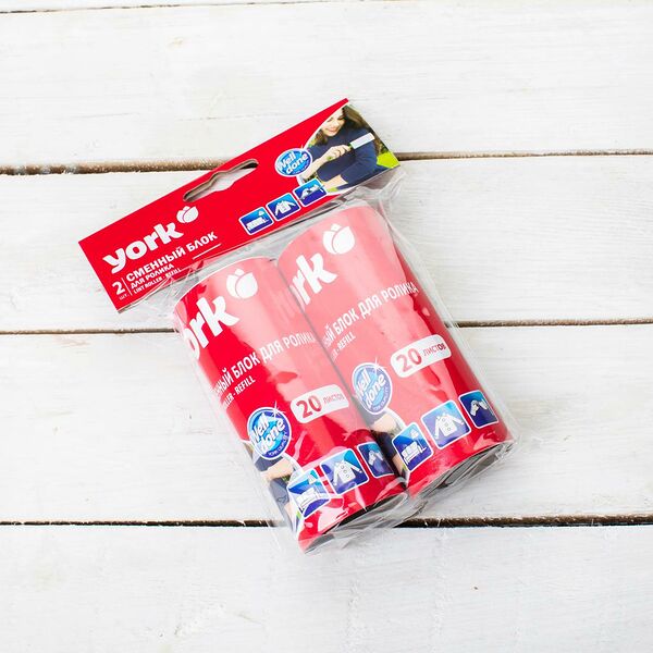 Сменный блок для ролика-щётки 20 листов York