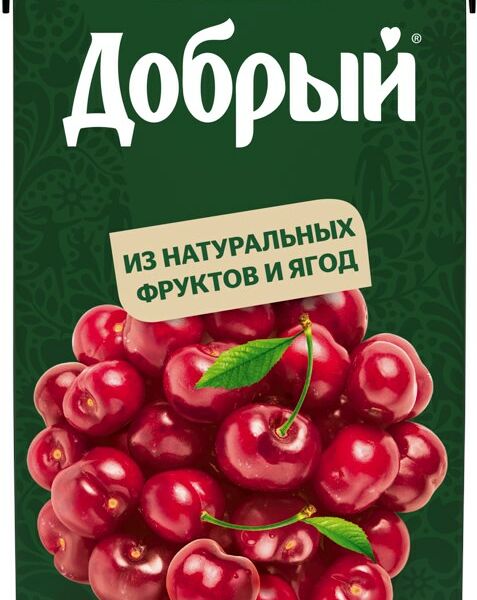 Нектар Добрый Яблоко вишня и черноплодная рябина 2 л