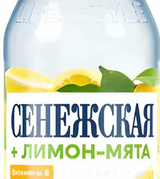 Напиток Сенежская Лимон-мята газированный