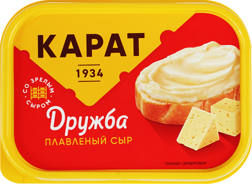 

Сыр плавленый Карат Дружба 45% 400 г