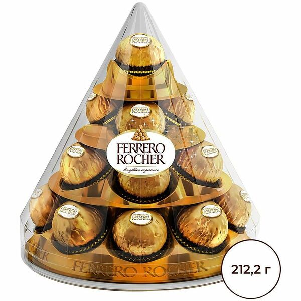 Набор шоколадных конфет Ferrero Rocher Конус