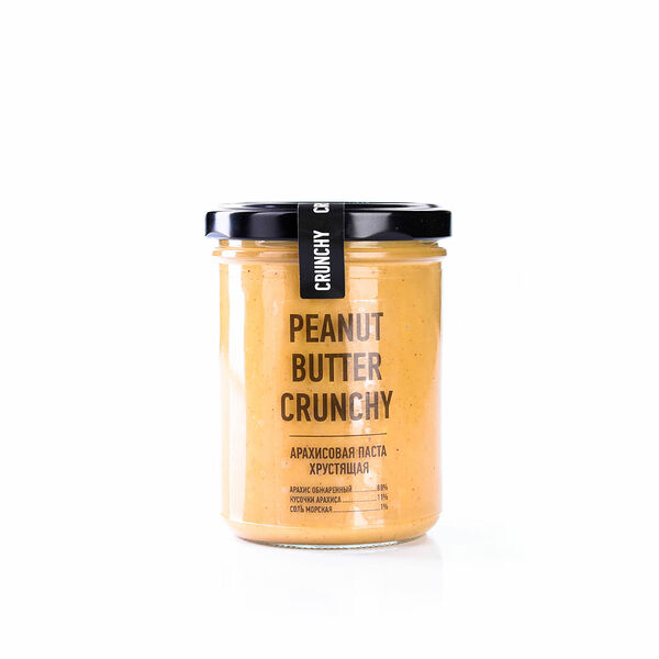 Арахисовая паста с кусочками арахиса