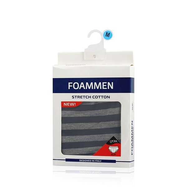 Мужские трусы-слипы Foammen Fo80502-1, серые, M