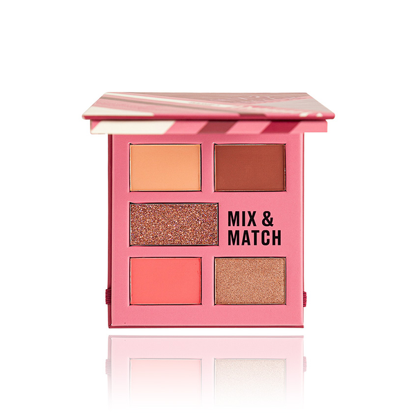 Набор теней для век Parisa MIX & MATCH тон 02 Pink