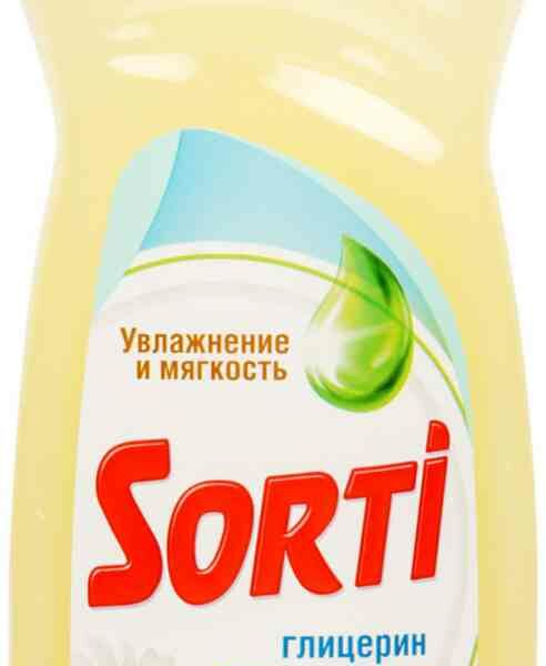Средство для мытья посуды Sorti Увлажнение и мягкость Глицерин-ромашка