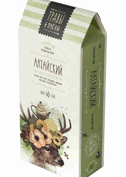 Чай травяной Травы и пчелы Алтайский листовой