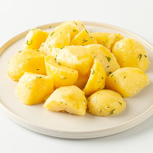 Картофель отварной с укропом