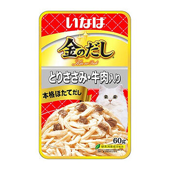 Влажный корм для кошек Inaba Kinnodashi Куриное филе с говядиной