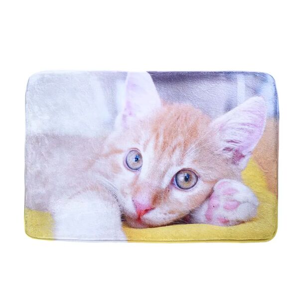 Подстилка Кошечка для кошек и собак мелких и средних пород, 60х40 см, цвет в ассортименте