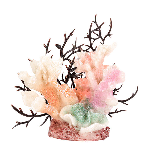 AquaFantasy Коралл композиция цветная 8,5*6*8см