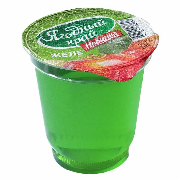 Желе Ягодный Край со вкусом яблока пастеризованное, 150 г