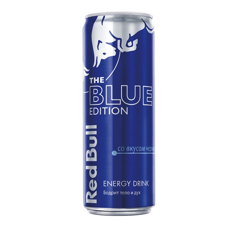 

Напиток энергетический The Blue Edition со вкусом черники, Red Bull, 0.25 л, Австрия
