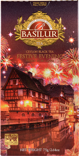 

Чай черный BASILUR Festive Evening /Праздничный вечер, 75г