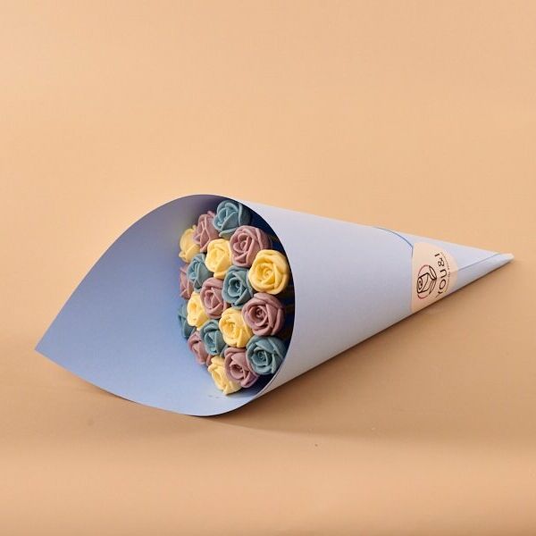 19 шоколадных роз в букете You & I (БФГ_г)