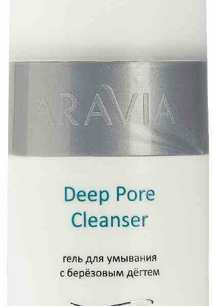 Гель для умывания Aravia Professional с березовым дегтем