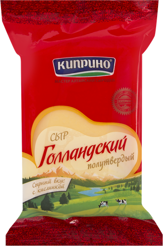 

Сыр Голландский Киприно 45% БЗМЖ 200 г