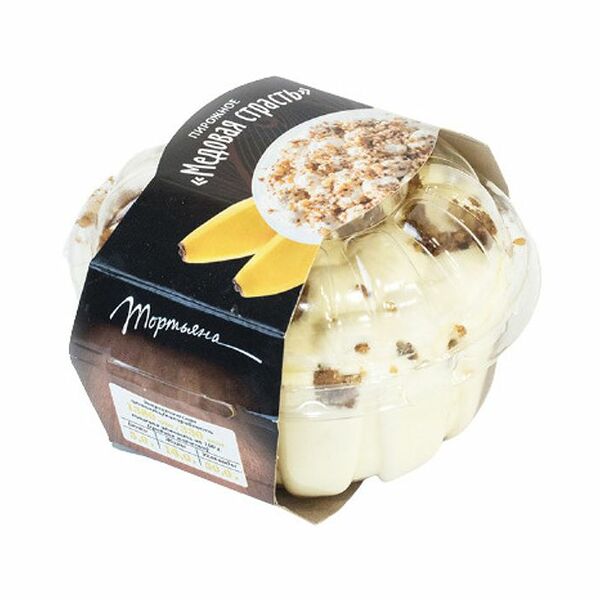 Пирожное Тортьяна Медовая страсть, 160г