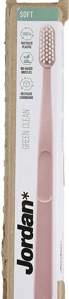 Зубная щетка Jordan Green Clean Soft мягкая розовая