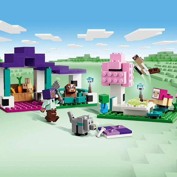 Конструктор LEGO Minecraft 21253 Конструктор Приют для животных
