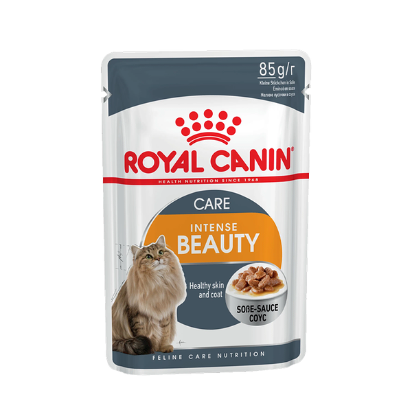 Корм для кошек (кусочки в соусе) Royal Canin Intense Beauty