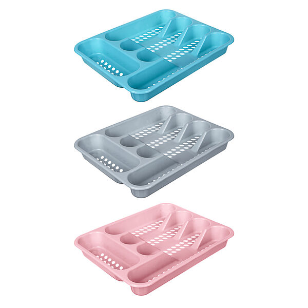 Vetta лоток для столовых приборов, 5 секций, пластик, 33х26х4,5см, 