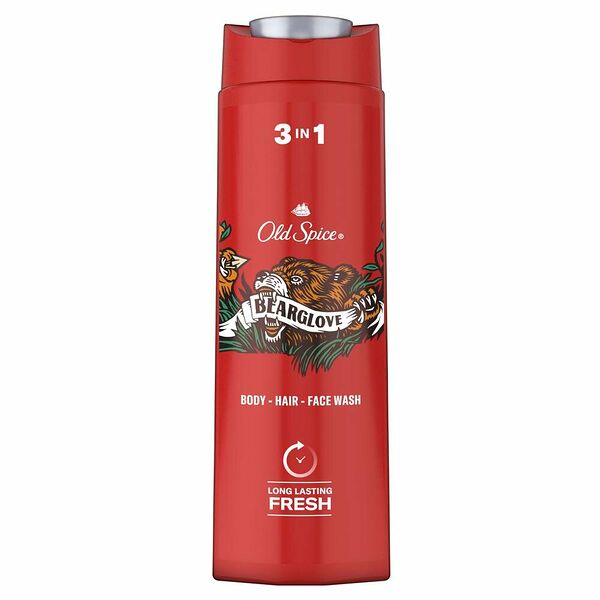 Гель для душа и шампунь Old Spice Bearglove 2 в 1