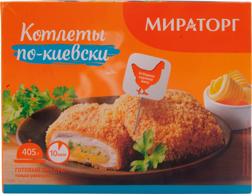 

Котлеты МИРАТОРГ По-киевски, 405г