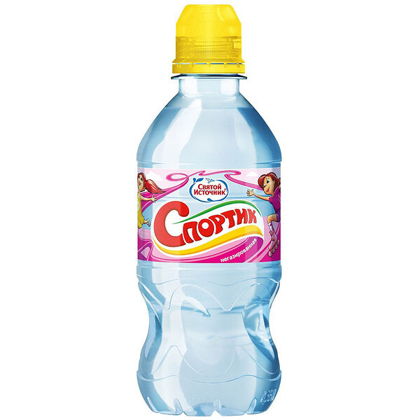 Вода негазированная питьевая Святой Источник спорт 0,33л