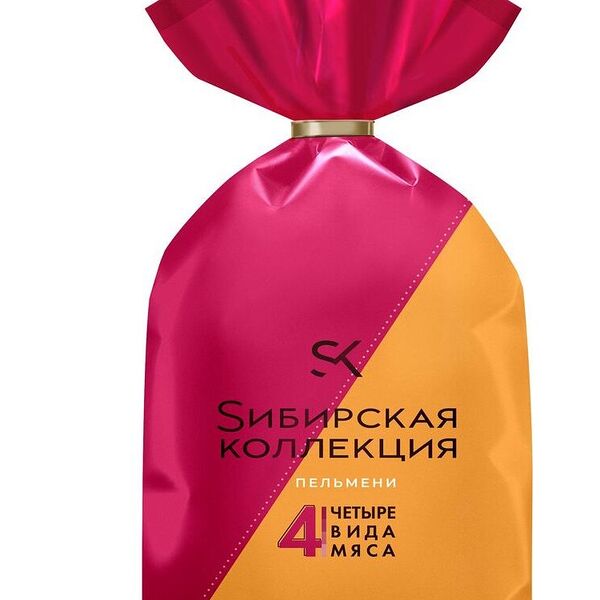 Пельмени классические Сибирская коллекция 4 вида мяса