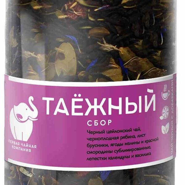 Чай черный Первая чайная компания Таёжный сбор