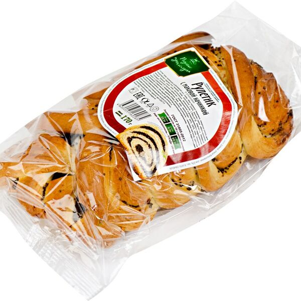 Рулетик Родные просторы с маковой начинкой 170 г