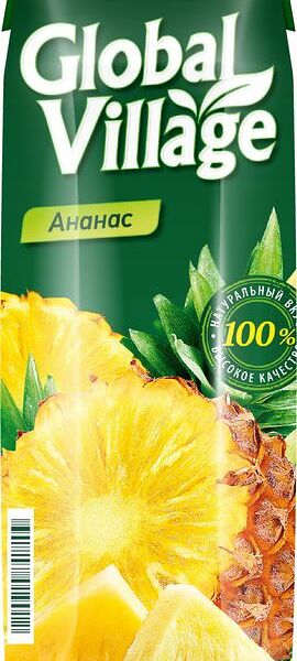 Нектар Global Village ананасовый 950 мл