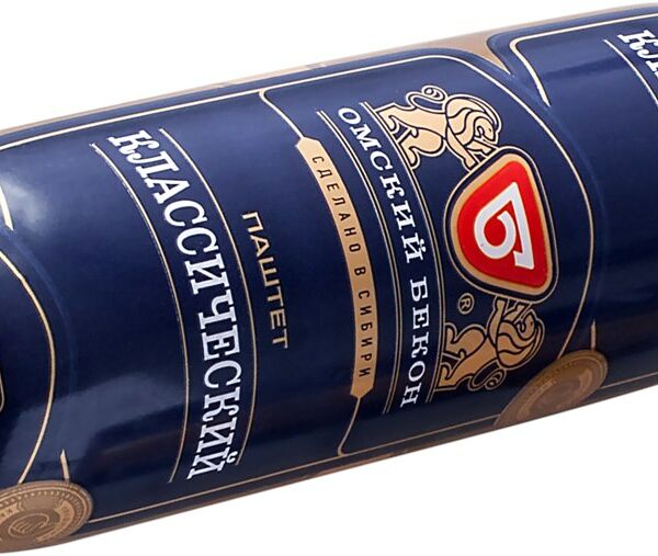 Паштет Омский бекон Классический мясной