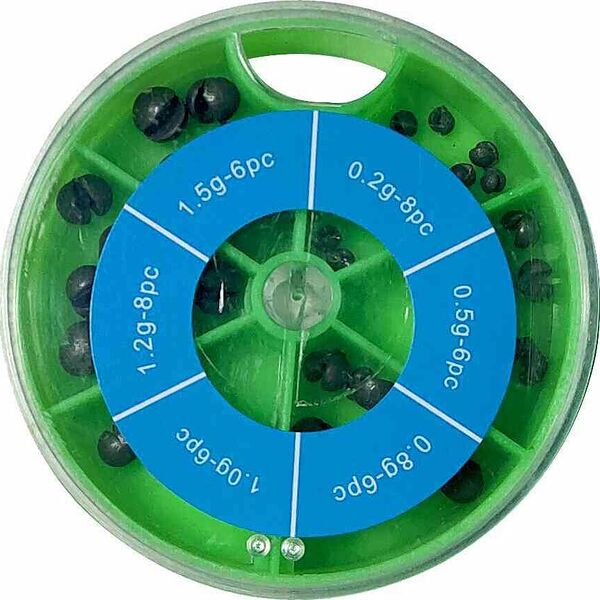 Набор грузил свинец, 34 г