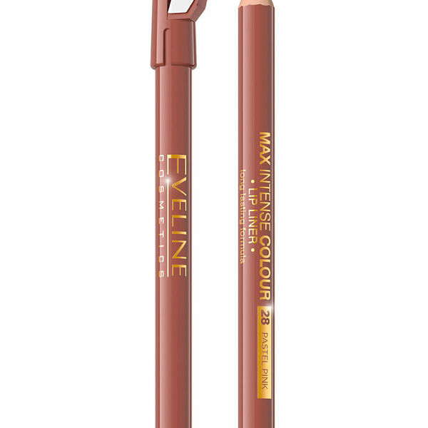 EVELINE Карандаш для губ Max Intense Colour контурный, 7 г, 28 Pastel Pink
