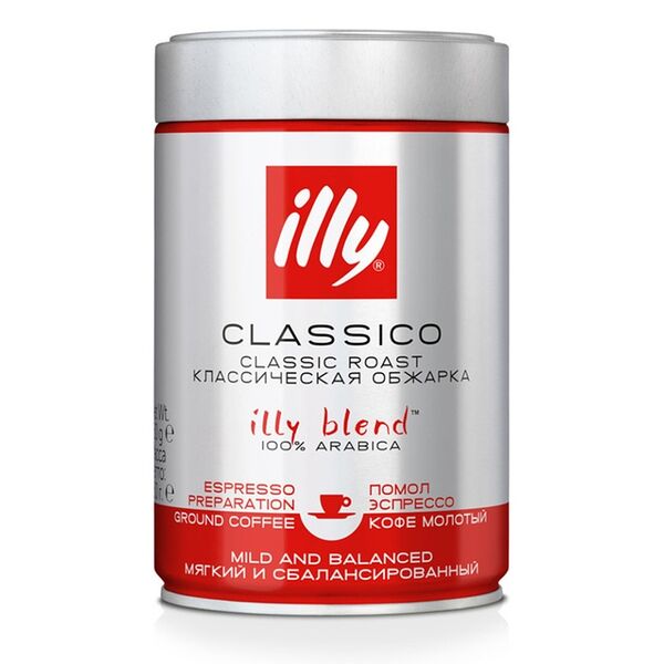 Кофе молотый Illy Classico классическая прожарка