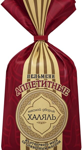 Пельмени Мясной Дворик Халяль Аппетитные 800г