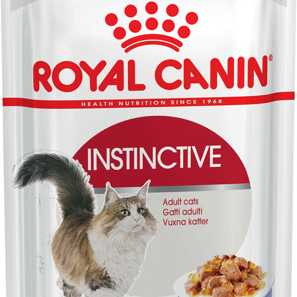 Корм для взрослых кошек 1-7 лет Royal Canin Instinctive мелкие кусочки в желе