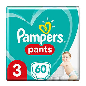 Подгузники-трусики детские PAMPERS 3 Pants Midi 6-11кг 60 шт