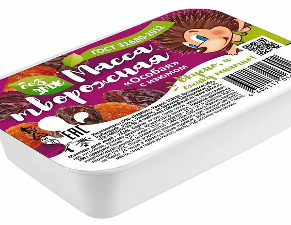 Масса творожная Рамоз Особая с изюмом 23%