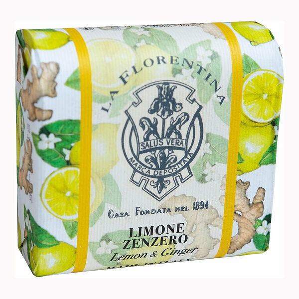 La Florentina Lemon & Ginger мыло твердое лимон и имбирь 106 г